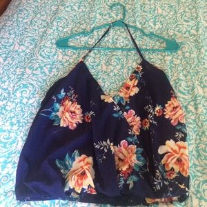 Floral, halter top