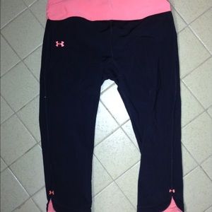 Under armour running cropped yogas
