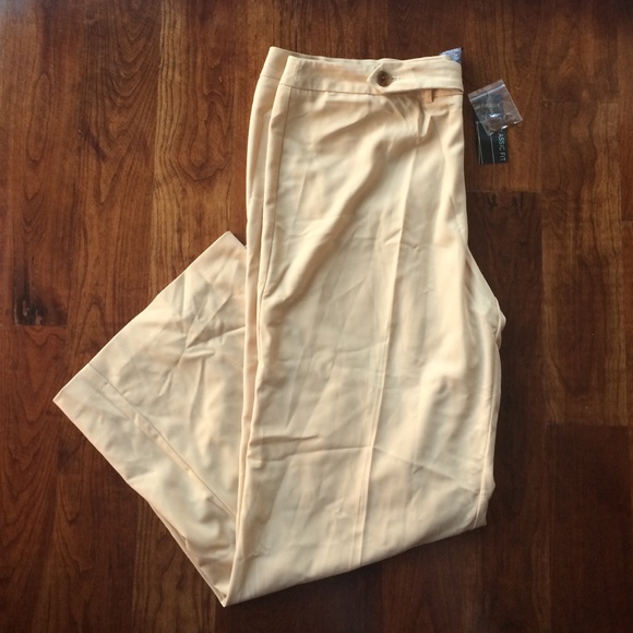 Cream colored dress pants