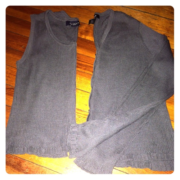 100% Silk Sweater set from the Limited.