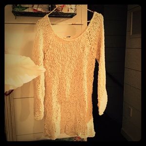 Free people knit top size Large