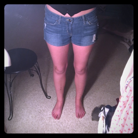 Rich & skinny high rise shorts