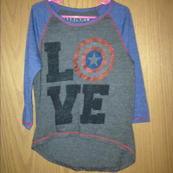 "Love" Captain America shirt