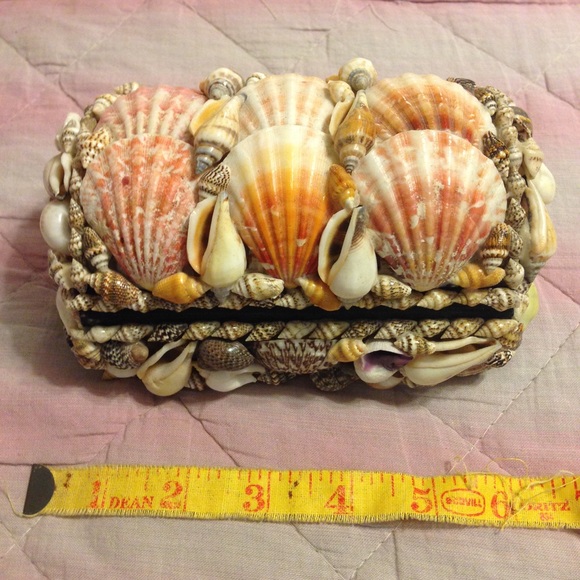 🐚Handmade Seashell Jewlery Box