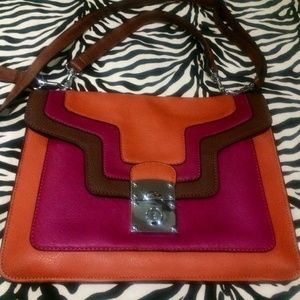 Poppie Jones Juliet Flap Crossbody Bag. NWOT