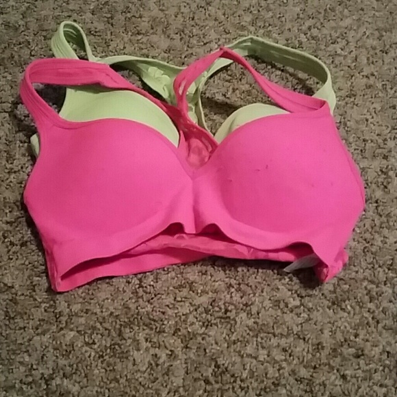 Two sports bras