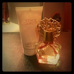 Vince Camuto perfume and body lotion