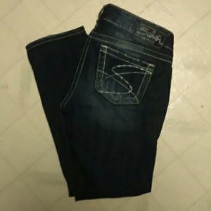 Silver capris