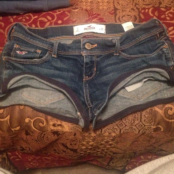 Hollister denim shorts