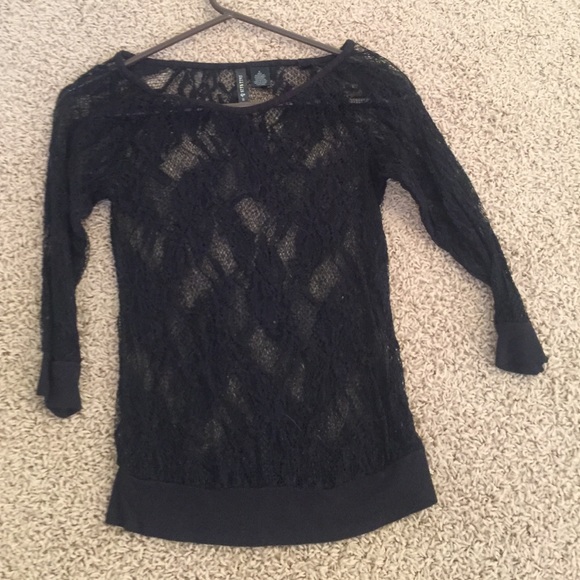 black shirt