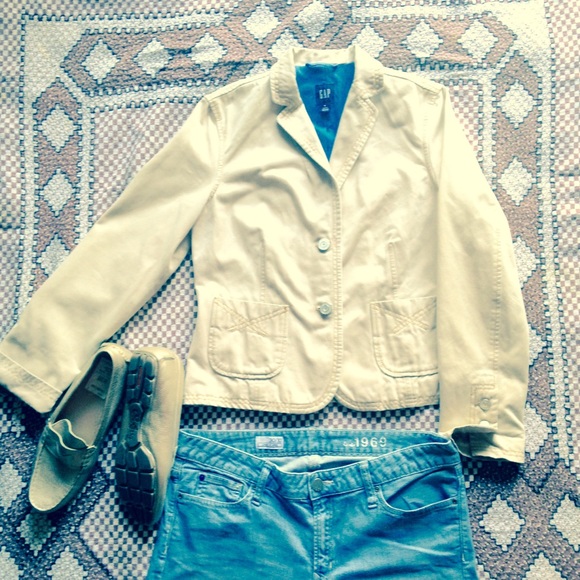 Gap blazer light tan