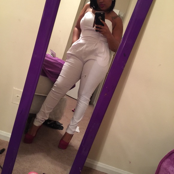 Classy White Jumpsuit