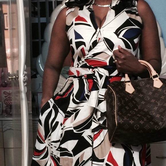 Multi color Kenneth Cole dress worn once