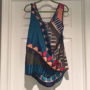 NWT boho tie-back Tank