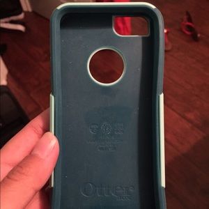 Mint/Dark Blue Otterbox for iPhone 5/5s