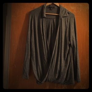 Plus Size Surplice Top