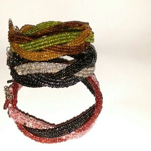 MIX n' MATCH Beaded Bracelets - Set of 3