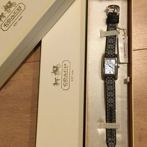Coach watch, never used & in original packaging