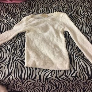 Crop top sweater