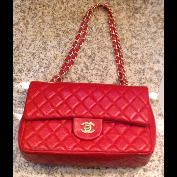 ♥️SALE♥️Inspired by Chanel flap 2.55 classic red