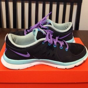 Purple and mint Nike
