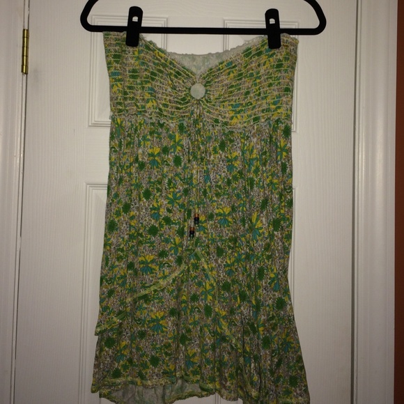 Free People Floral Beach Cover Up/Dress