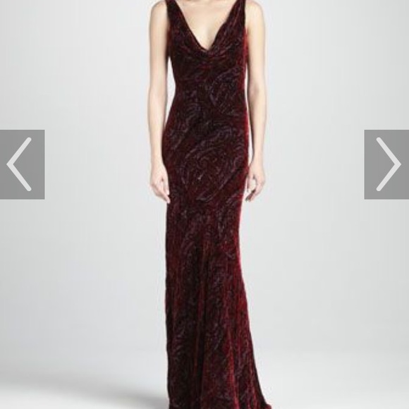 Carmen Marc Valvo gown