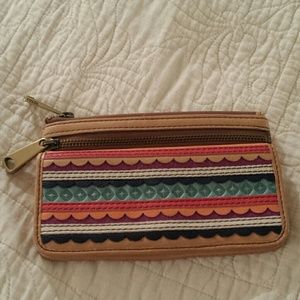 Fossil Explorer flap wallet/clutch