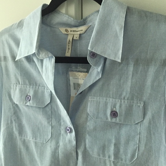 NWT BCBG Generation collared shirt - Picture 2 of 4