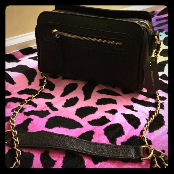 Forever 21 black purse