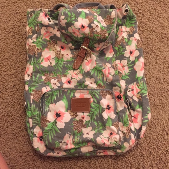 pink backpack