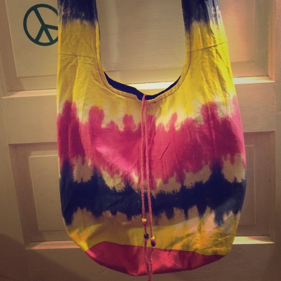 👍Never used ! Hobo tye-dye bag purse