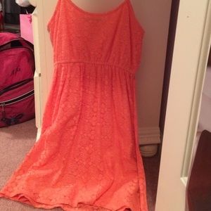 Coral Forever 21 sundress