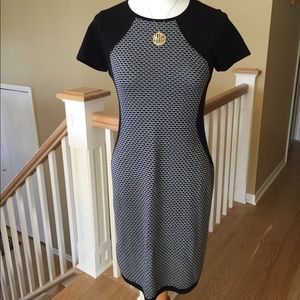 Ann Taylor Graphic Sweater Dress NWOT