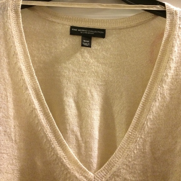 V neck sweater