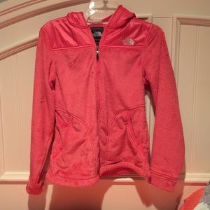 Pink Northface jacket