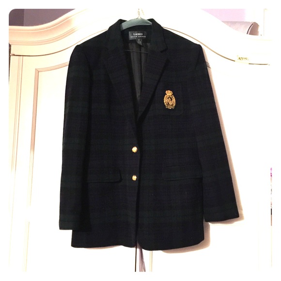 Oversized Ralph Lauren Tartan Blazer