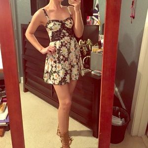 Floral Topshop Dress ✨