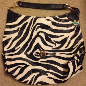 🎉REDUCED PRICE🎉Dooney & Bourke Zebra Purse