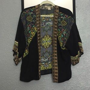 Brand new flying tomatoes Kimono in black!