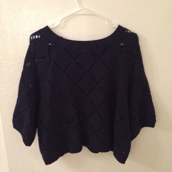❌SOLD❌Forever 21 Cropped Sweater Sz L - Picture 3 of 3