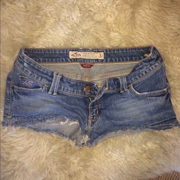 Hollister denim shorts size 5