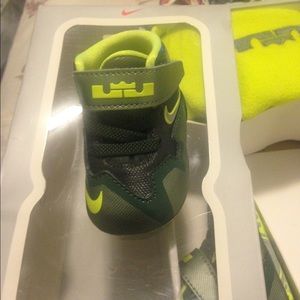 Lime & green Lebrons
