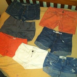 Bundle of shorts(mossimo, hollister, ae, guess)