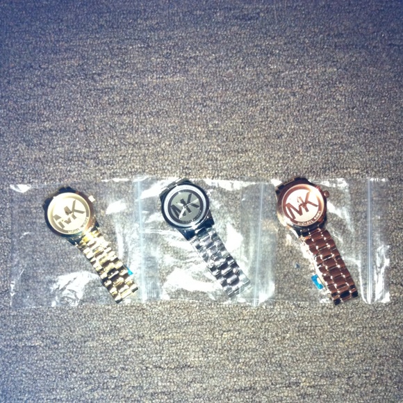 Gold , Silver , & Pink Michael kors women watches