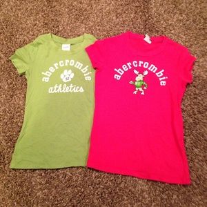 Two Abercrombie tshirts