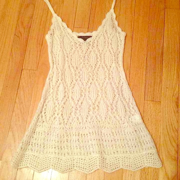 Express Tops - New Express Sweater Crochet Tunic