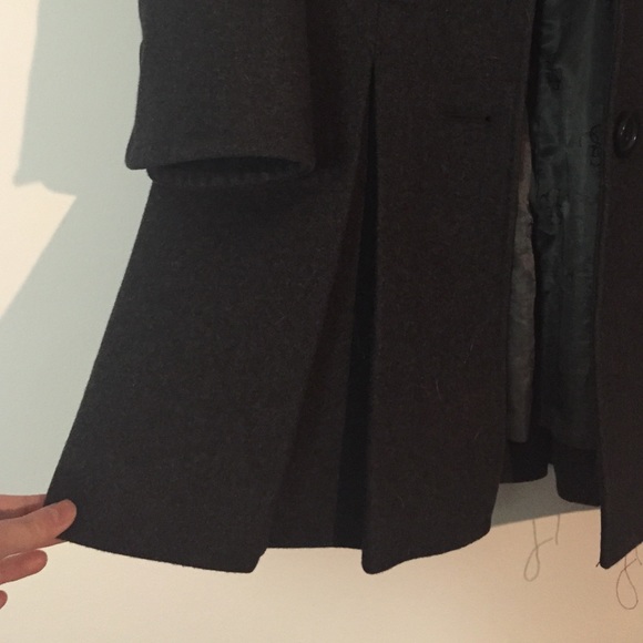 Charcoal Grey GUESS wool coat - Picture 3 of 4