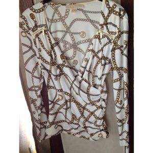 Michael Kors chunky chain shirt