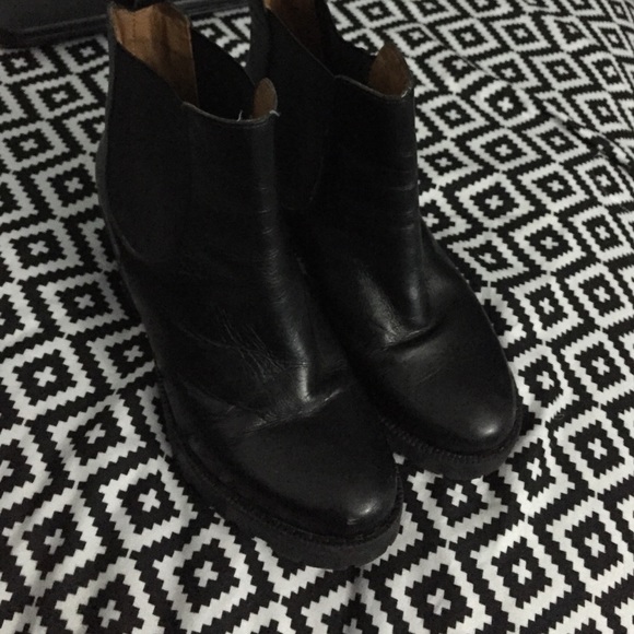 Heeled Chelsea boots h&m